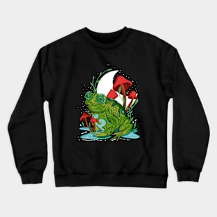 Frog moon Crewneck Sweatshirt